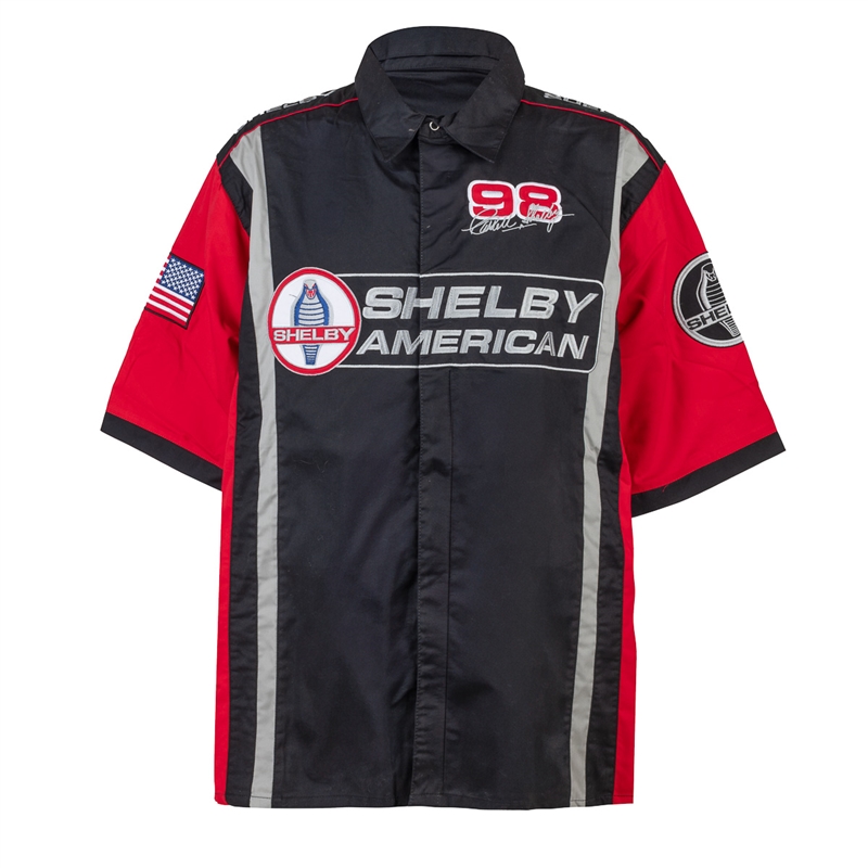 Shelby American Pit Shirt - Black / Red