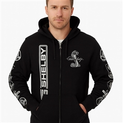 Shelby Collage Full Zip Hoody