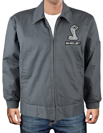 Shelby Charcoal Canvas Jacket