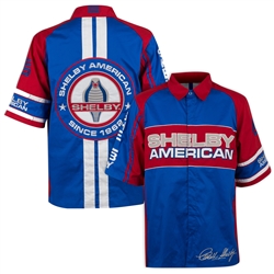 Shelby American Red and Blue Pit Shirt