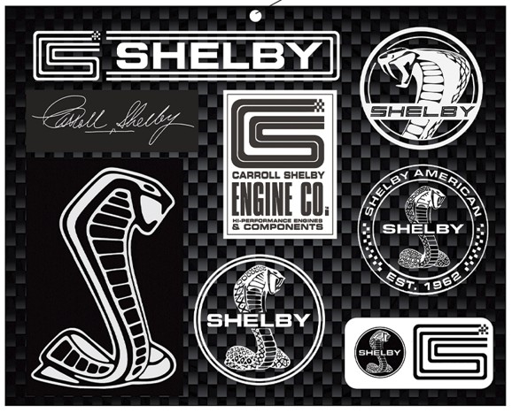 Shelby Glow in the Dark Sticker Sheet