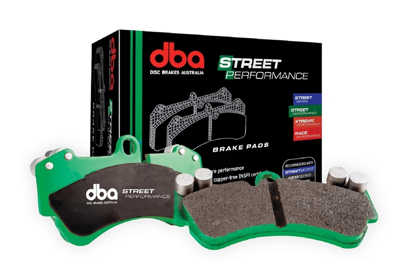 2005-2013 Ford Mustang/Shelby GT500 w/Brembo DBA Street Performance Brake Pads - Front
