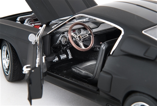 1:18 1967 GT500 Super Snake Matte Black Diecast