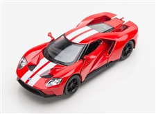 1:38 2017 Red Ford GT Diecast