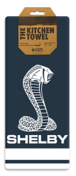 Shelby Racing Stripes Waffle Kitchen Towel -