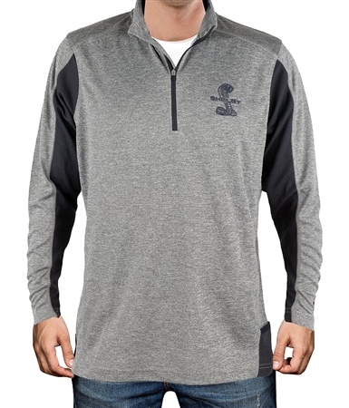 Shelby Contender Heather Charcoal 1/4 Zip