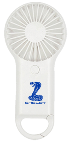 Shelby Portable Handheld Fan - White