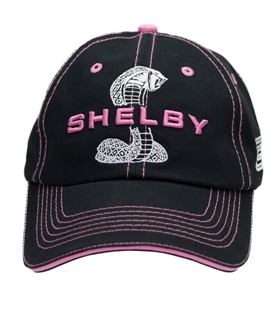 Womens Super Snake Black with Pink Hat