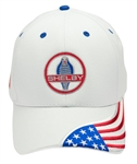 Cobra Flag White Hat