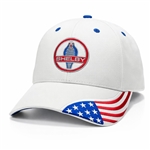 Cobra Flag White Hat