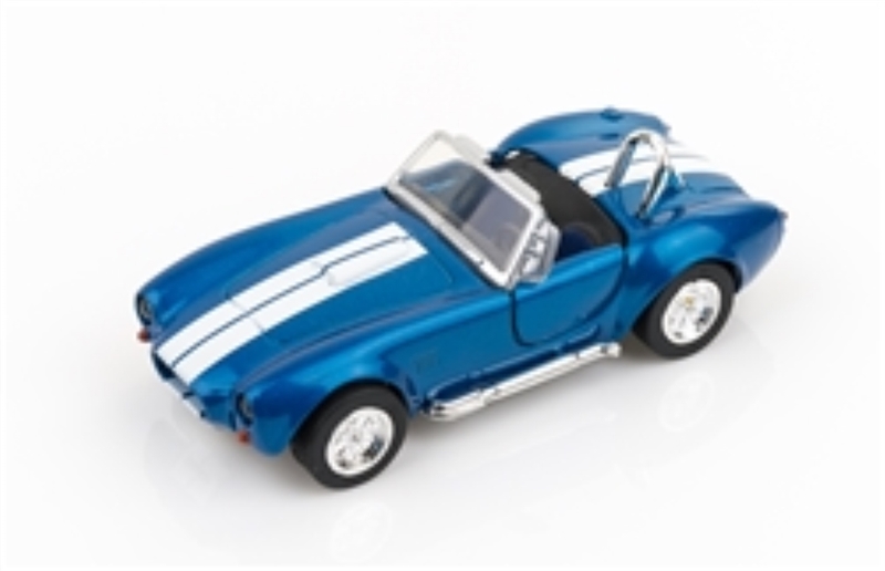 Brand New 5" Kinsmart 1965 Shelby Cobra 427 S/C Diecast Model Toy Car 1:32 Blue