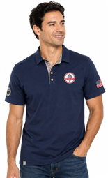 Shelby Performance Pique Polo - Navy