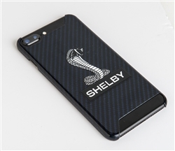 Shelby Snake Blue Carbon Fiber Phone Case