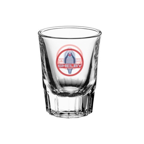 Shelby Cobra Heavy Bottom 2oz Shot Glass