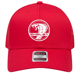Shelby Super Snake Youth Mesh Hat - Red
