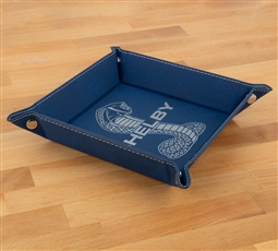 Shelby Leatherette Snap Tray