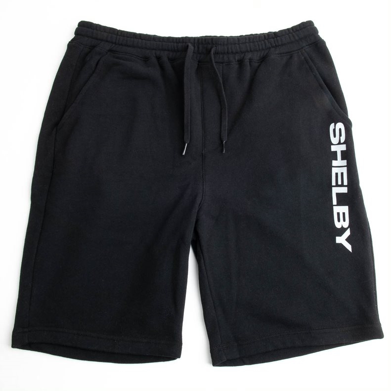 Shelby Fleece Shorts- Black