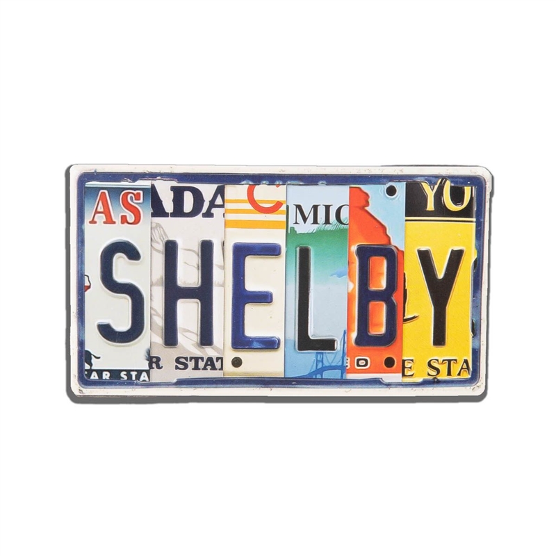 Shelby Mini License Plate Magnet