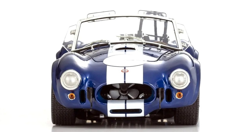 1:18 Shelby Cobra 427 S/C- Blue with White Stripes
