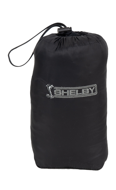 Shelby Packable Black Jacket