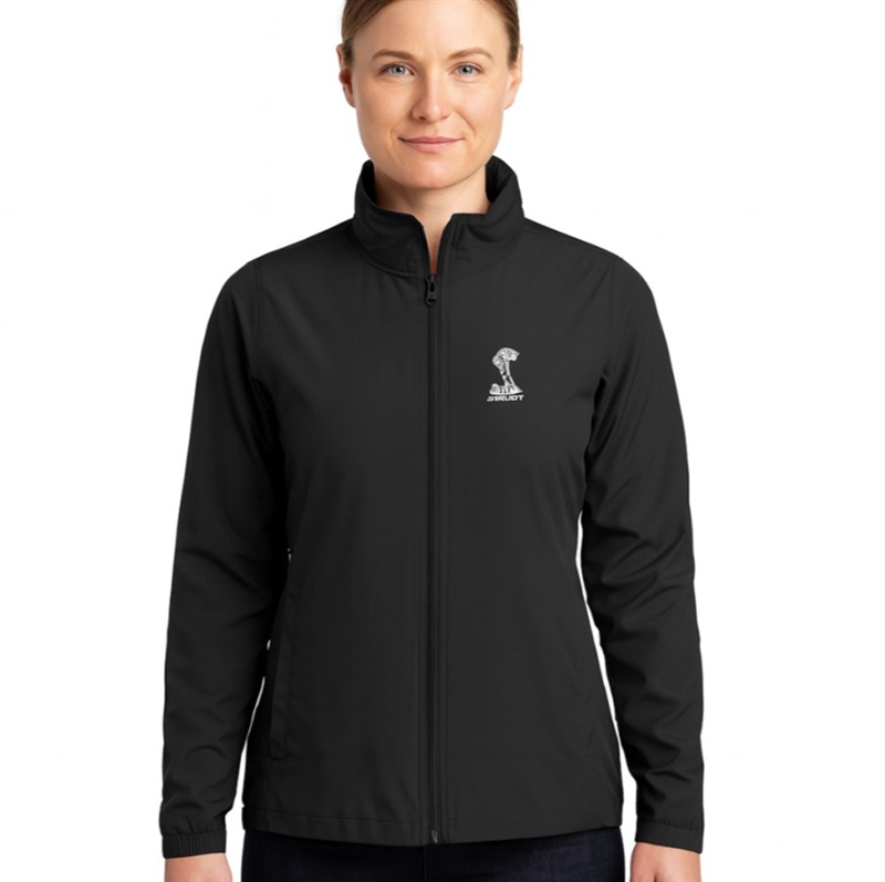 Black Windbreaker Jacket