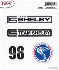 Team Shelby Quad Decal Sheet