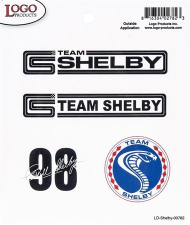 Team Shelby Racing side quarter panel  decal