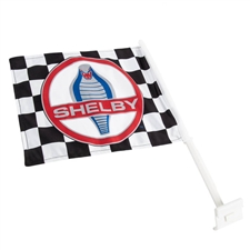 Shelby Checkered Car Flag