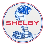 Shelby Super Snake Round Decal