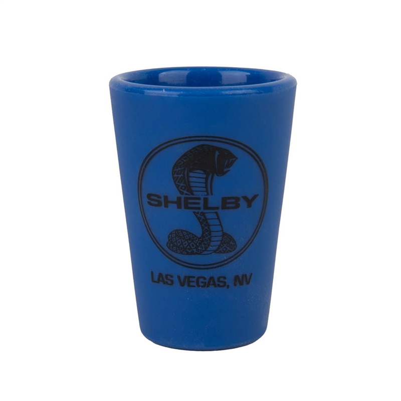 Shelby Blue Silicone 1.5oz Shot Glass