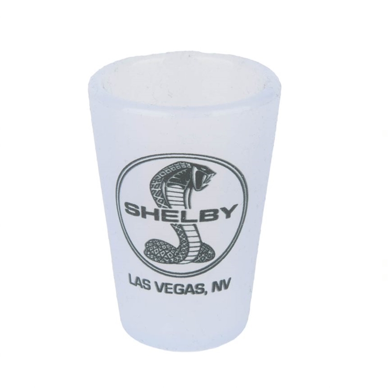 Shelby Frosted White Silicone 1.5oz Shot Glass