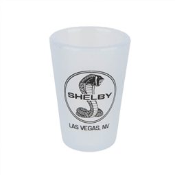 Shelby Frosted White Silicone 1.5oz Shot Glass