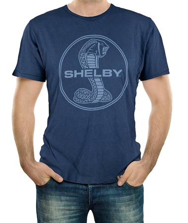 Shelby Mineral Wash Navy T-Shirt