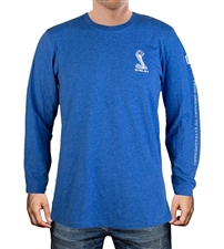 Shelby Extraordinary Men's Royal Blue Long Sleeve T-shirt