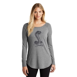 Women's Rhinestone Long Sleeve T-Shirt