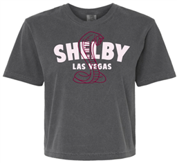 Shelby Ladies Heavyweight Boxy Tee - Grey