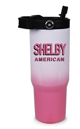 Shelby 30oz Ombre Steel Tumbler- Pink