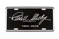 Carroll Shelby 1923-2012 License Plate