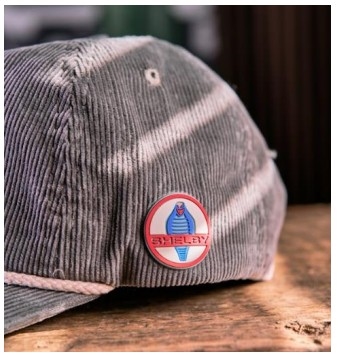 Shelby Racing Team Grey Corduroy 5-Panel Hat in Grey