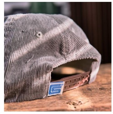 Shelby Racing Team Grey Corduroy 5-Panel Hat in Grey