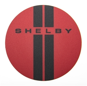 Shelby Red Double Stripes Magnet - Regular