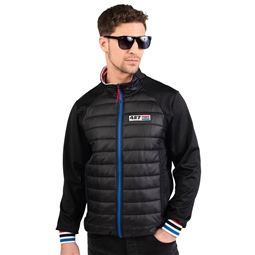 Shelby 427 Black Quilted Fleece Jacket