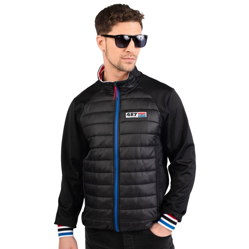 Shelby 427 Black Quilted Fleece Jacket