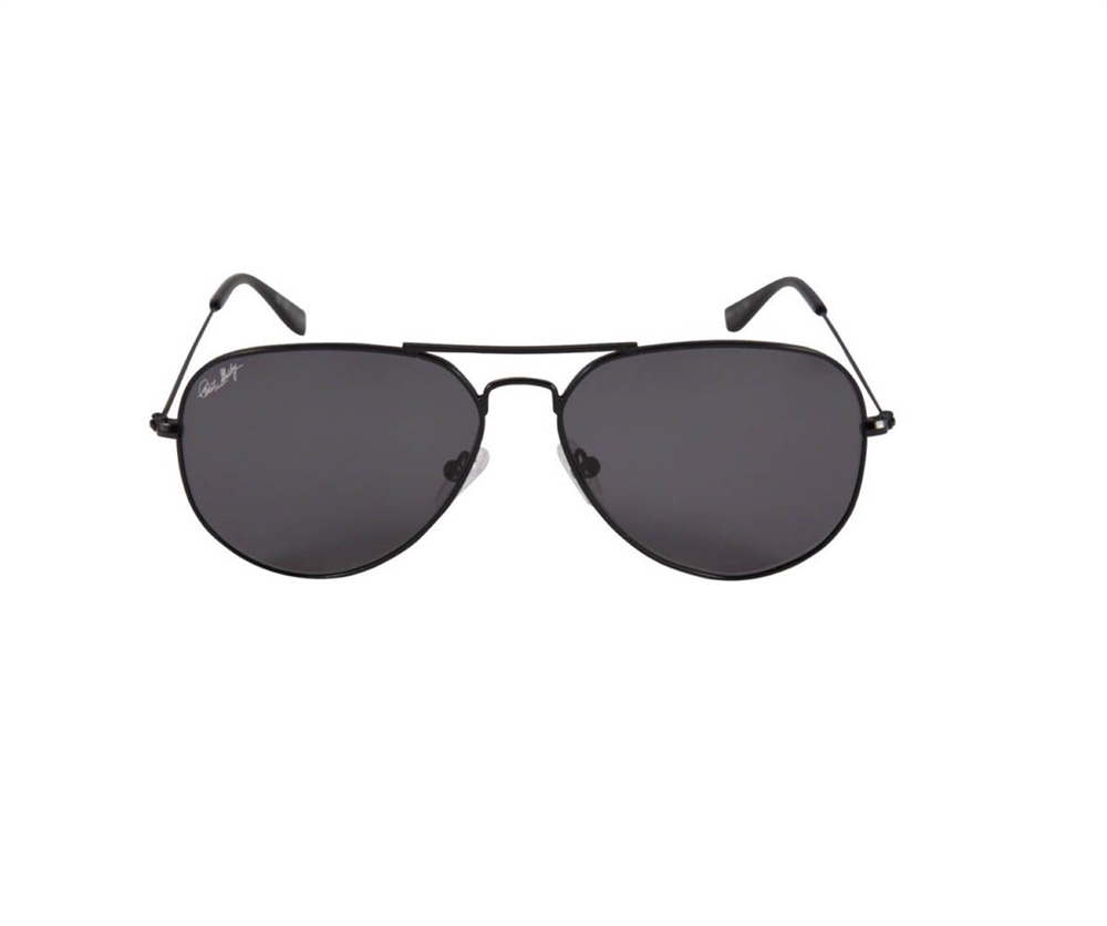 Shelby Bale Black Aviator Sunglasses