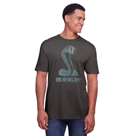 Shelby Tiffany Snake Logo Fade T-Shirt