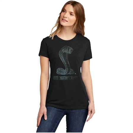 Shelby Women's Tiffany Snake Logo Fade T-Shirt