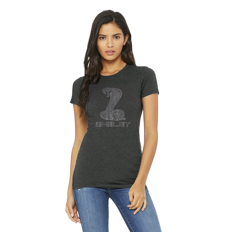 Shelby Ladies Vinyl Tee - Grey