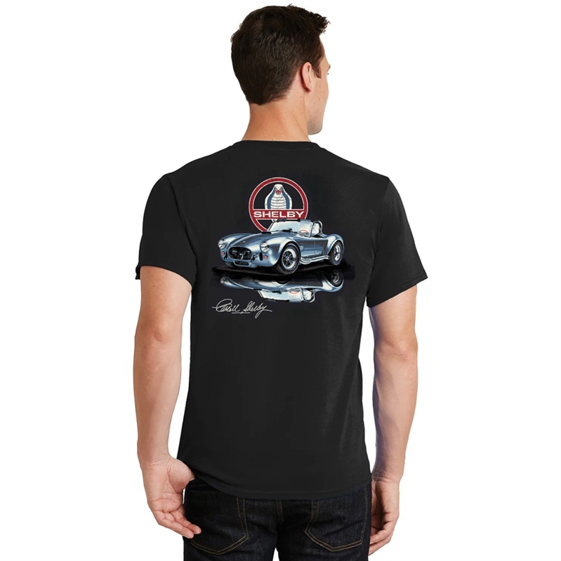 Shelby Cobra Convertible Tee- Black