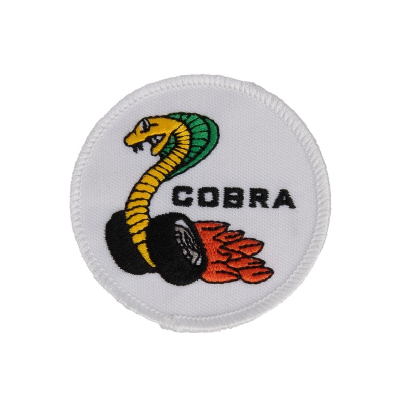 Shelby Cobra Dragonsnake Patch- White