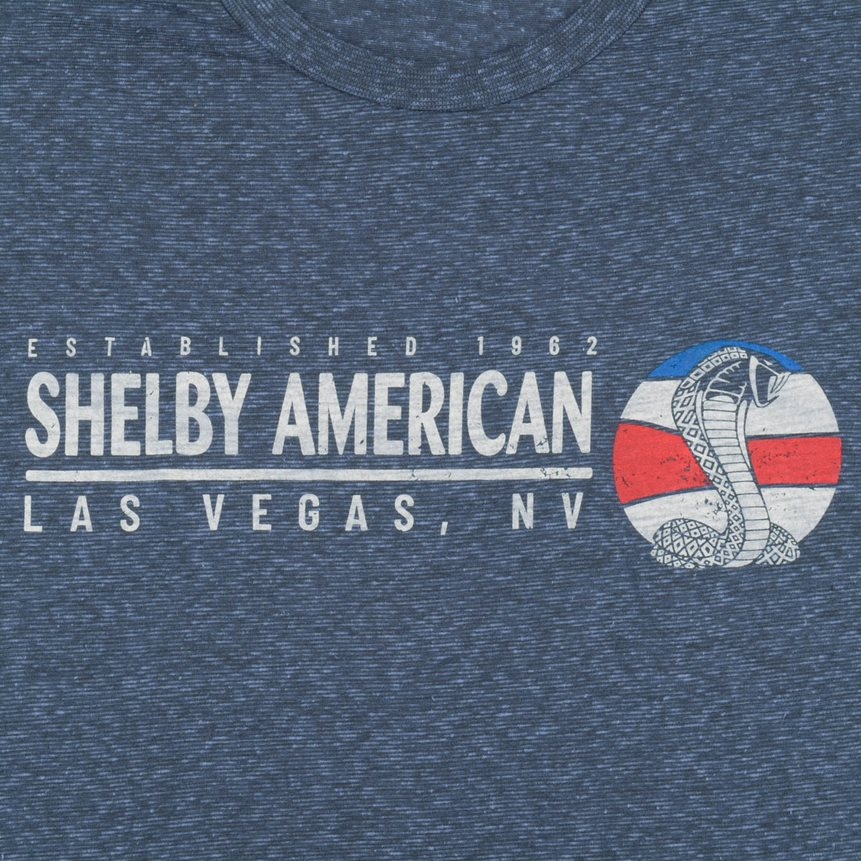 Vintage Nascar Graphic Tee – Shelby American Las Vegas GT 350 2010 (Size Large)